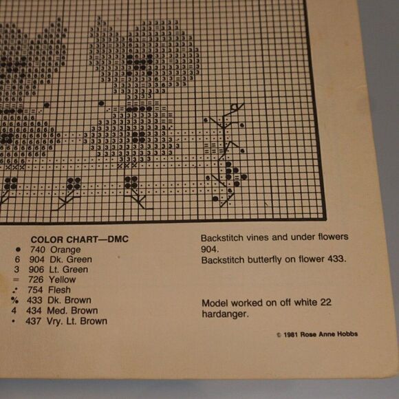 Friends For Keeps by Rose Anne Hobbs Quilting Cross Stitch Patterns Leaflet 1981 - Picture 8 of 8